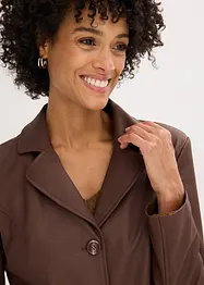 Dlouhý blejzr z umělé kůže, bonprix