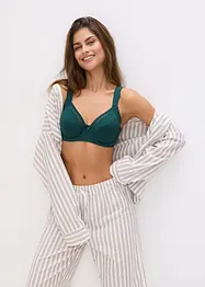 Podprsenka s kosticemi a organickou bavlnou (2 ks v balení), bonprix