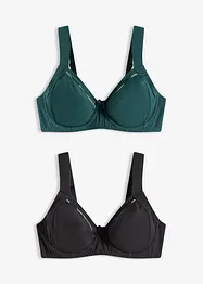 Podprsenka s kosticemi (2 ks v balení), bonprix