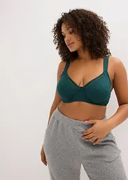 Podprsenka s kosticemi a organickou bavlnou (2 ks v balení), bonprix