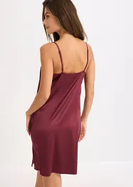 Saténové negližé s luxusní výšivkou, bonprix