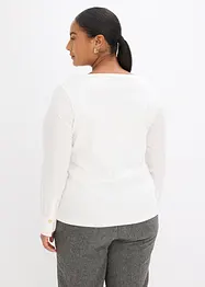 Bavlněné tričko, s dlouhými rukávy z popelínu, bonprix