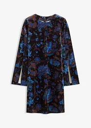 Minišaty ze splývavého sametu, bonprix