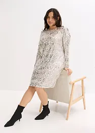 Pajetkové šaty, bonprix