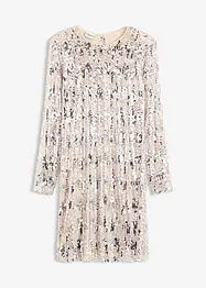 Pajetkové šaty, bonprix