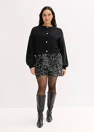 Pletený kabátek s ozdobnými knoflíky, bonprix