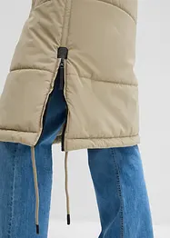 Voděodolný prošívaný kabát, bonprix