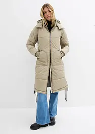 Voděodolný prošívaný kabát, bonprix