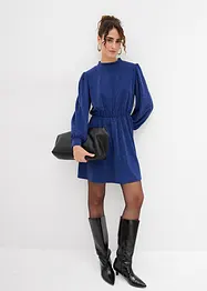 Třpytivé šaty z pevného interlockového materiálu, bonprix