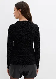 Žerzejové triko s dlouhým rukávem, bonprix