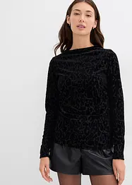 Žerzejové triko s dlouhým rukávem, bonprix