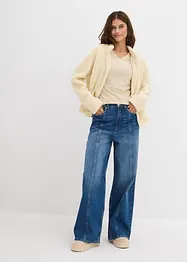 Přiléhavé triko s dlouhým rukávem, bonprix