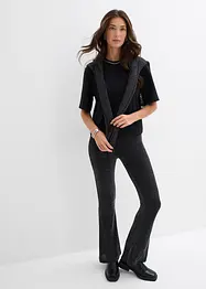 Oversized tričko s pajetkovým lemem, bonprix