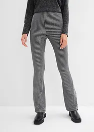 Rozšířené legíny se třpytivou přízí, bonprix