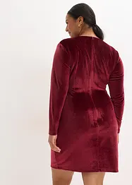 Minišaty z lesklého sametu, bonprix