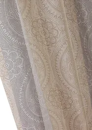 Neprůhledný závěs s proužky (1 ks) s recyklovaným polyesterem, bonprix