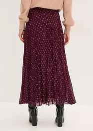 Šifónová sukně se zmačkanou úpravou, bonprix