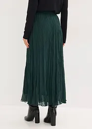 Šifónová sukně se zmačkanou úpravou, bonprix