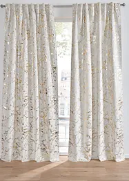 Zastiňující závěs s lesklým potiskem (1 ks v balení), bonprix