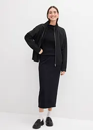 Midi sukně z materiálu scuba, bonprix