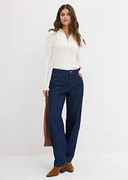 Balónové džíny Mid Waist, Super Soft, bonprix