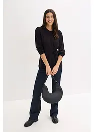 Triko s dlouhým rukávem, z měkké viskózové směsi, bonprix