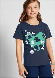 Tričko s čisté organické bavlny (2 ks), bonprix