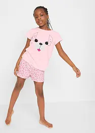 Krátké pyžamo z čisté bavlny (2dílná souprava), bonprix