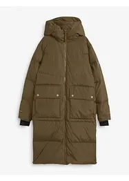 Péřový kabát s reflexními prvky, bonprix