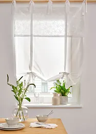 Zavazovací záclonka s výšivkou, bonprix