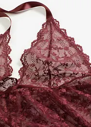 Krajkové šaty s ramínkem kolem krku, bonprix