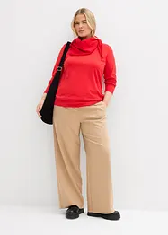 Triko s dlouhým rukávem, z čisté organické bavlny (2 ks), bonprix