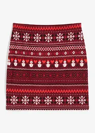 Minisukně s norským vzorem, ze směsi bavlny a elastanu, bonprix