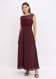 Maxi šaty s krajkou, bonprix