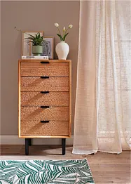 Záclona se strukturou, v mnoha velikostech (1 ks v balení), bonprix