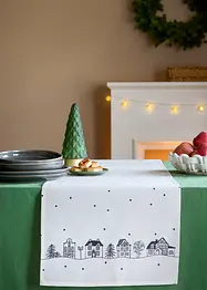 Běhoun na stůl se zimním motivem, voděodolný, bonprix