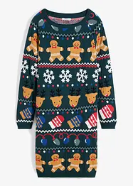 Pletené vánoční šaty, bonprix