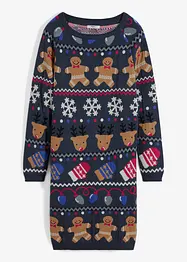 Pletené vánoční šaty, bonprix