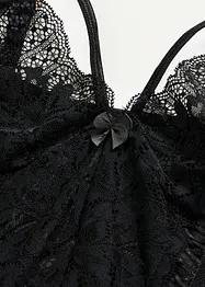 Podvazkový top a kalhotky string (2dílná souprava), bonprix