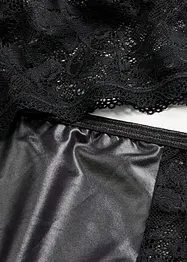 Podprsenkový top + sukně (2dílná souprava), bonprix