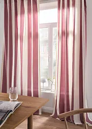 Závěs s pruhy a recyklovaným polyesterem (1 ks), bonprix