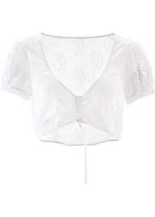 Krajková halenka v krojovém stylu, bonprix