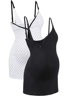 Kojicí top s organickou bavlnou (2 ks v balení), bonprix