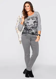 Džíny Slim Fit, Mid Waist, Super Stretch, bonprix