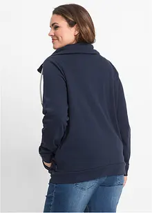 Těhotenská a nosící mikina na zip, bonprix