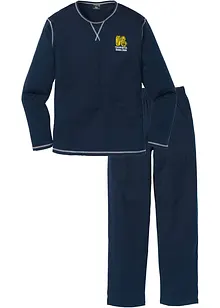 Pyžamo s dlouhým rukávem, z čisté bavlny., bonprix