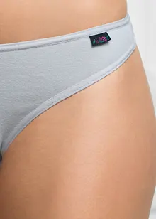 Kalhotky tanga s organickou bavlnou (6 ks v balení), bonprix
