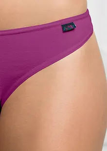 Kalhotky tanga s organickou bavlnou (6 ks v balení), bonprix