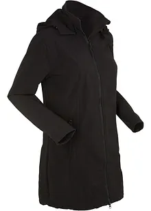 Softshellová parka, vodě odolná, bonprix
