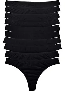 Kalhotky tanga (10 ks v balení), bonprix